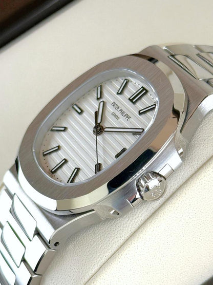 PATEK PHILIPPE NAUTILUS WHITE DIAL