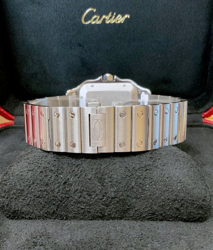 CARTIER SANTOS BLACK DIAL