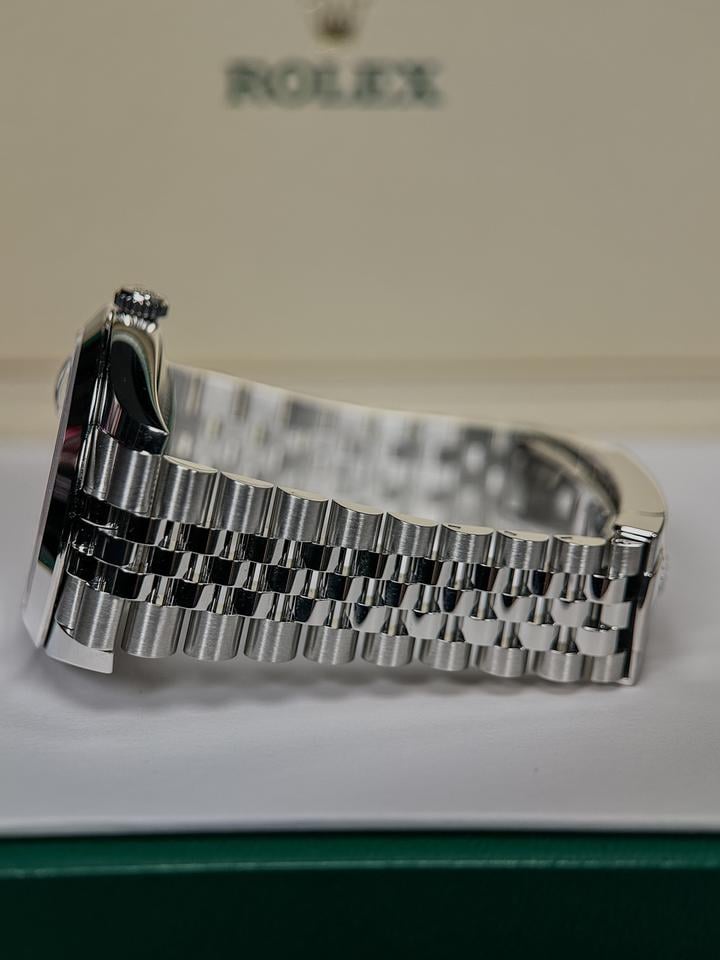 ROLEX DATEJUST JUBILEE VERDE GHIERA LISCIA