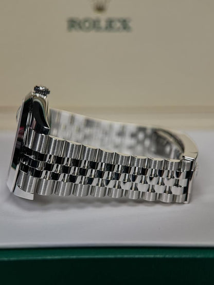 ROLEX DATEJUST JUBILEE VERDE GHIERA LISCIA