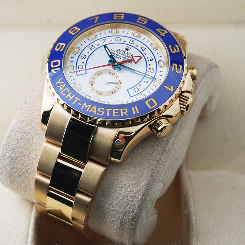 ROLEX YACHT-MASTER II BLUE & GOLD