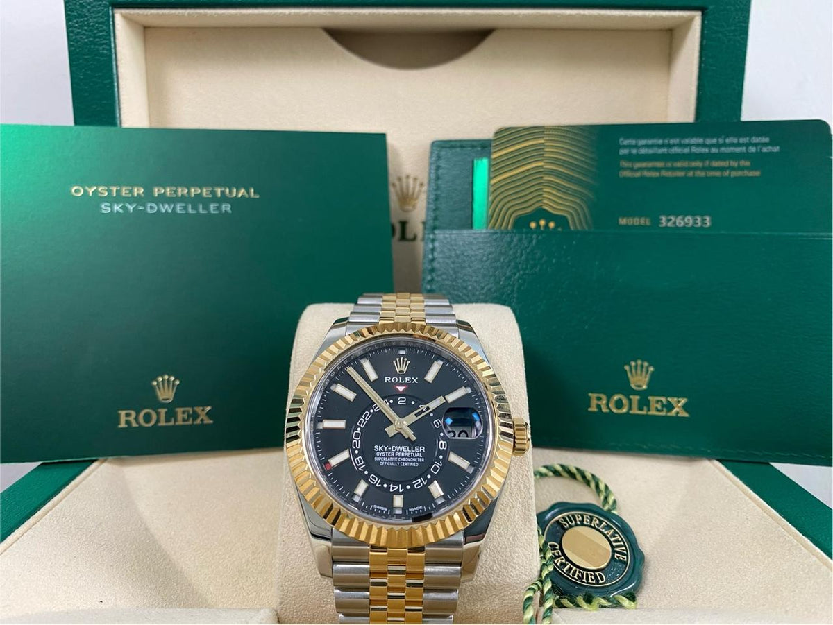 ROLEX SKY-DWELLER ORO & ACCIAO