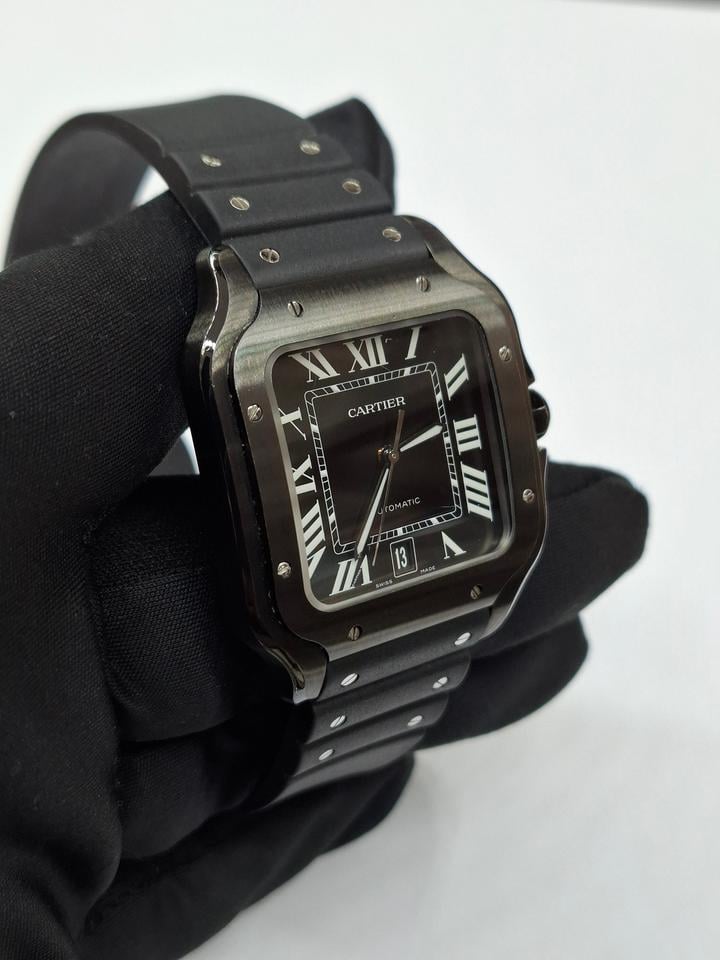 CARTIER SANTOS TOTAL BLACK