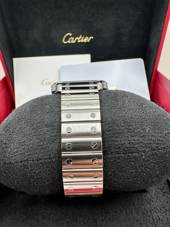 CARTIER SANTOS BLU DIAL