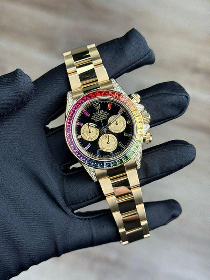 ROLEX DAYTONA GOLD RAINBOW