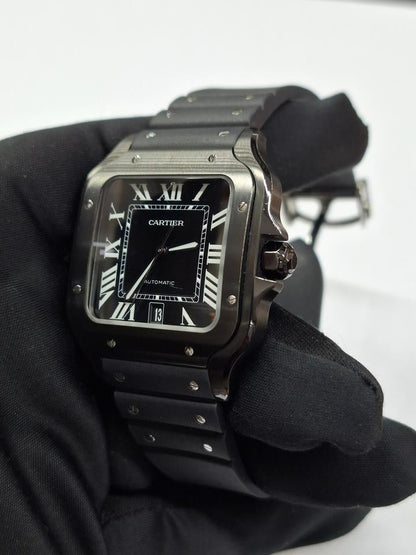 CARTIER SANTOS TOTAL BLACK