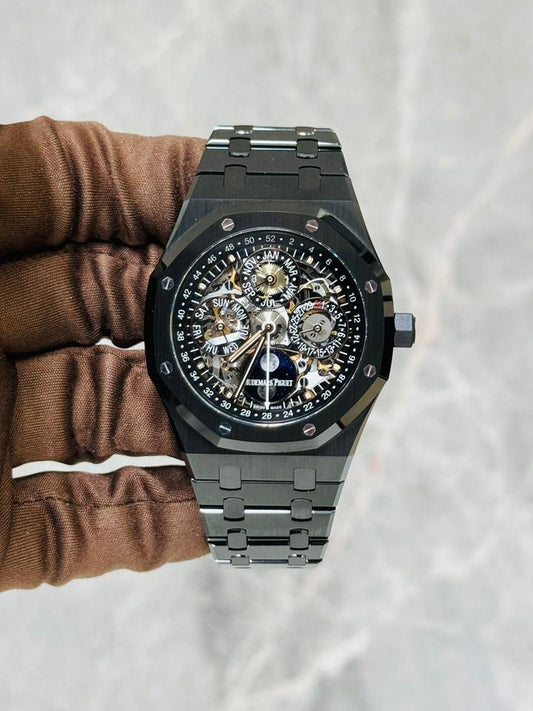 AUDERMARS PIGUET ROYAL OAK "SKELETON" BLACK