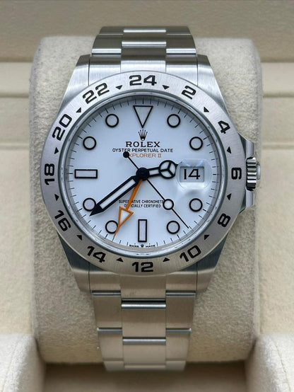 ROLEX EXPLORER II DATE BIANCO