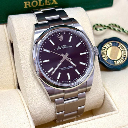ROLEX OYSTER PERPETUAL BLACK DIAL