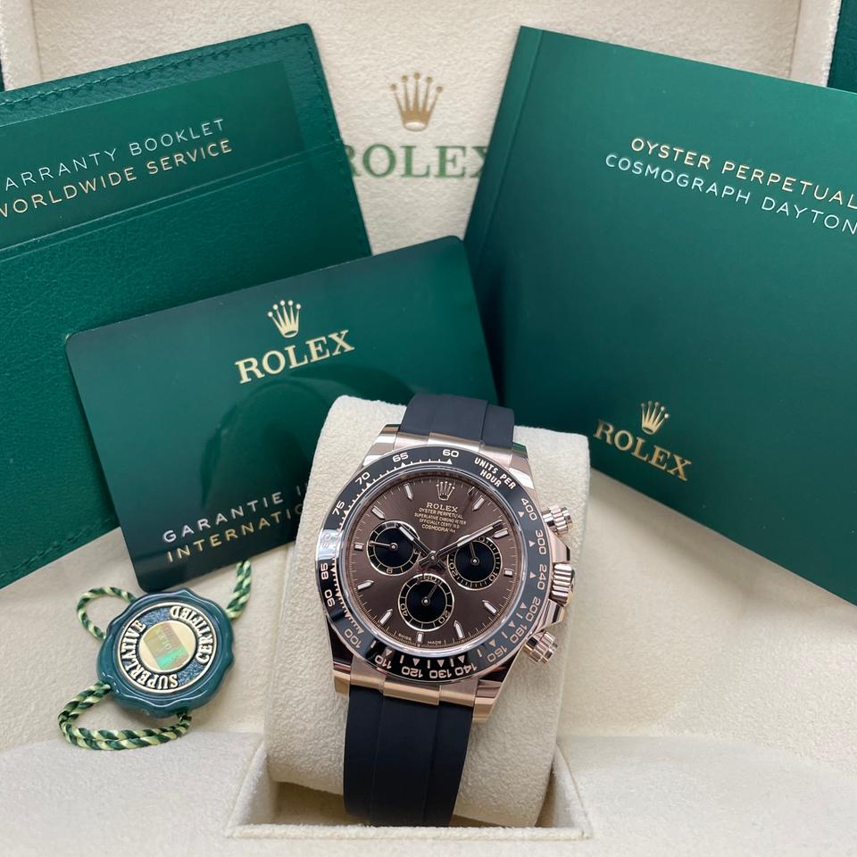 ROLEX DAYTONA OYSTERFLEX CHOCOLATE DIAL
