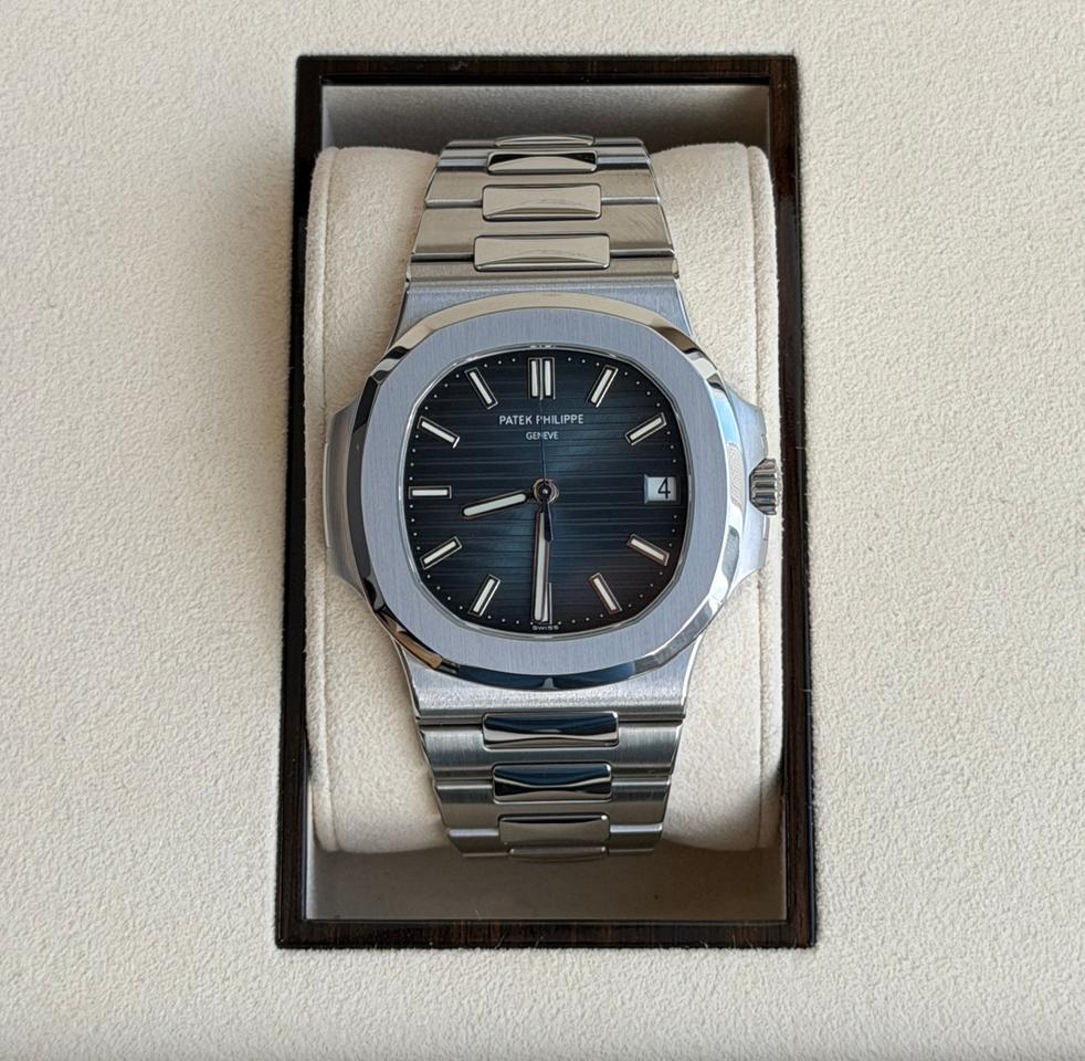 PATEK PHILIPPE NAUTILUS BLUE DIAL