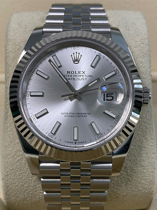 ROLEX DATEJUST JUBILÈE WHITE DIAL
