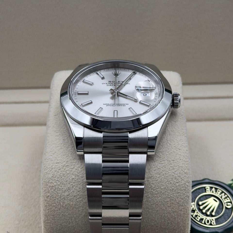 ROLEX DATEJUST OYSTER SILVER DIAL