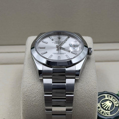 ROLEX DATEJUST OYSTER SILVER DIAL