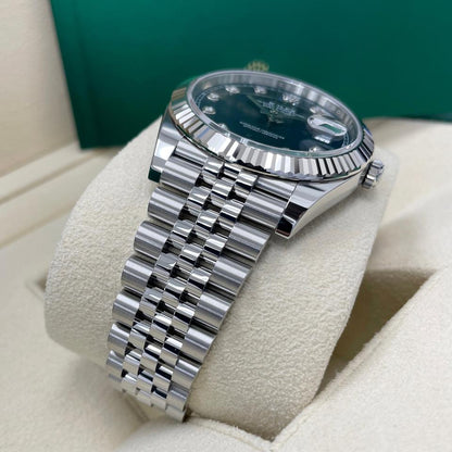ROLEX DATEJUST JUBILEE BLU DIAMOND