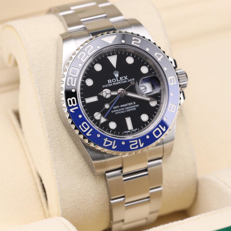 ROLEX GMT MASTER II BATMAN