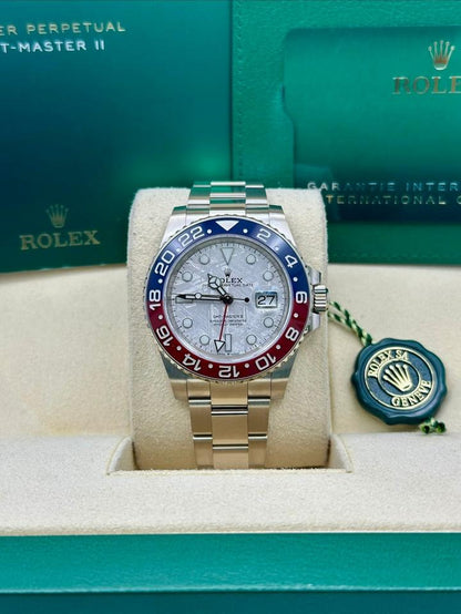 ROLEX GMT MASTER II PEPSI METEORITE