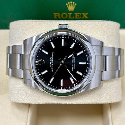 ROLEX OYSTER PERPETUAL BLACK DIAL