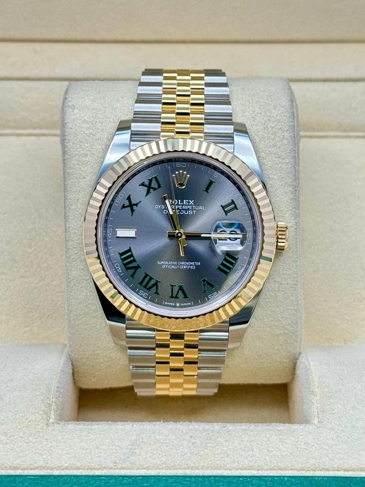 ROLEX DATEJUST JUBILÈE WIMBLEDON ACCIAIO E ORO