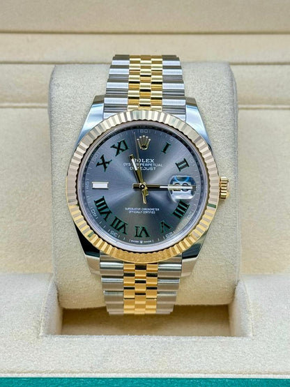 ROLEX DATEJUST JUBILÈE WIMBLEDON ACCIAIO E ORO