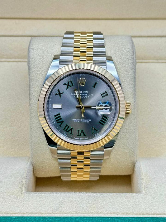 ROLEX DATEJUST JUBILÈE WIMBLEDON ACCIAIO E ORO
