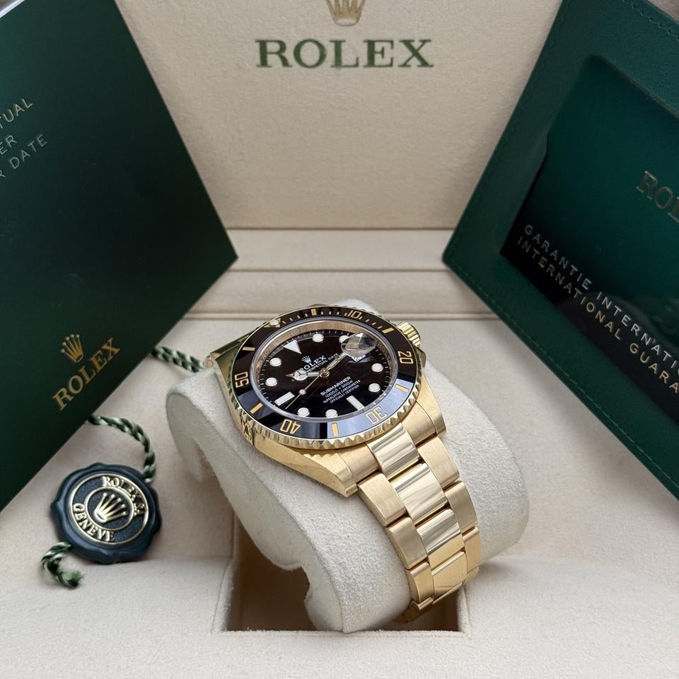ROLEX SUBMARINER DATE FULL GOLD