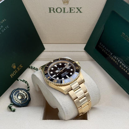ROLEX SUBMARINER DATE FULL GOLD