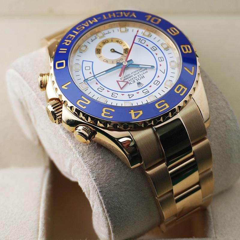 ROLEX YACHT-MASTER II BLUE & GOLD