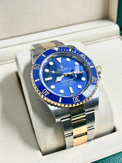 ROLEX SUBMARINER DATE BLU & GOLD