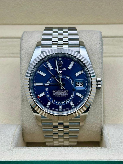 ROLEX SKY-DWELLER BLUE DIAL
