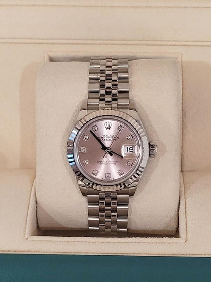 ROLEX DATEJUST JUBILEE PINK DIAMOND