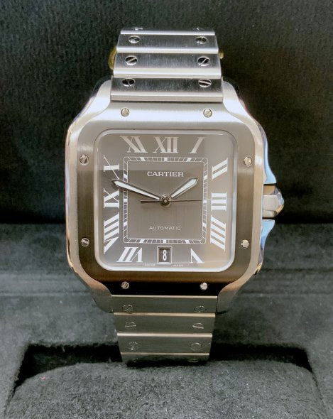 CARTIER SANTOS BLACK DIAL