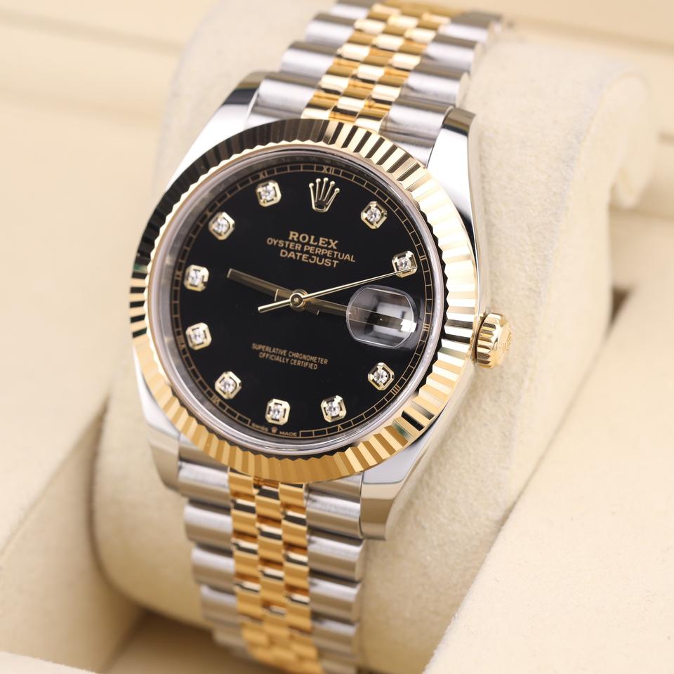 ROLEX DATEJUST JUBILEE BICOLOR DIAMOND