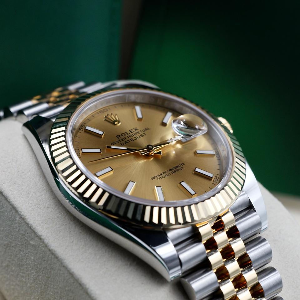 ROLEX DATEJUST JUBILEE CHAMPAGNE