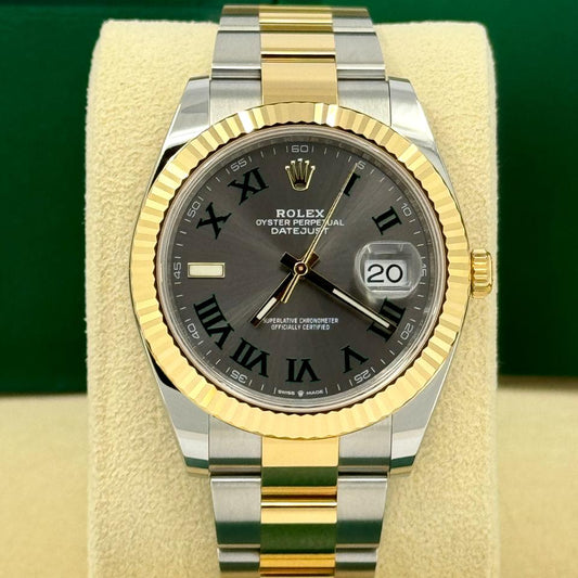 ROLEX DATEJUST OYSTER WIMBLEDON GOLD