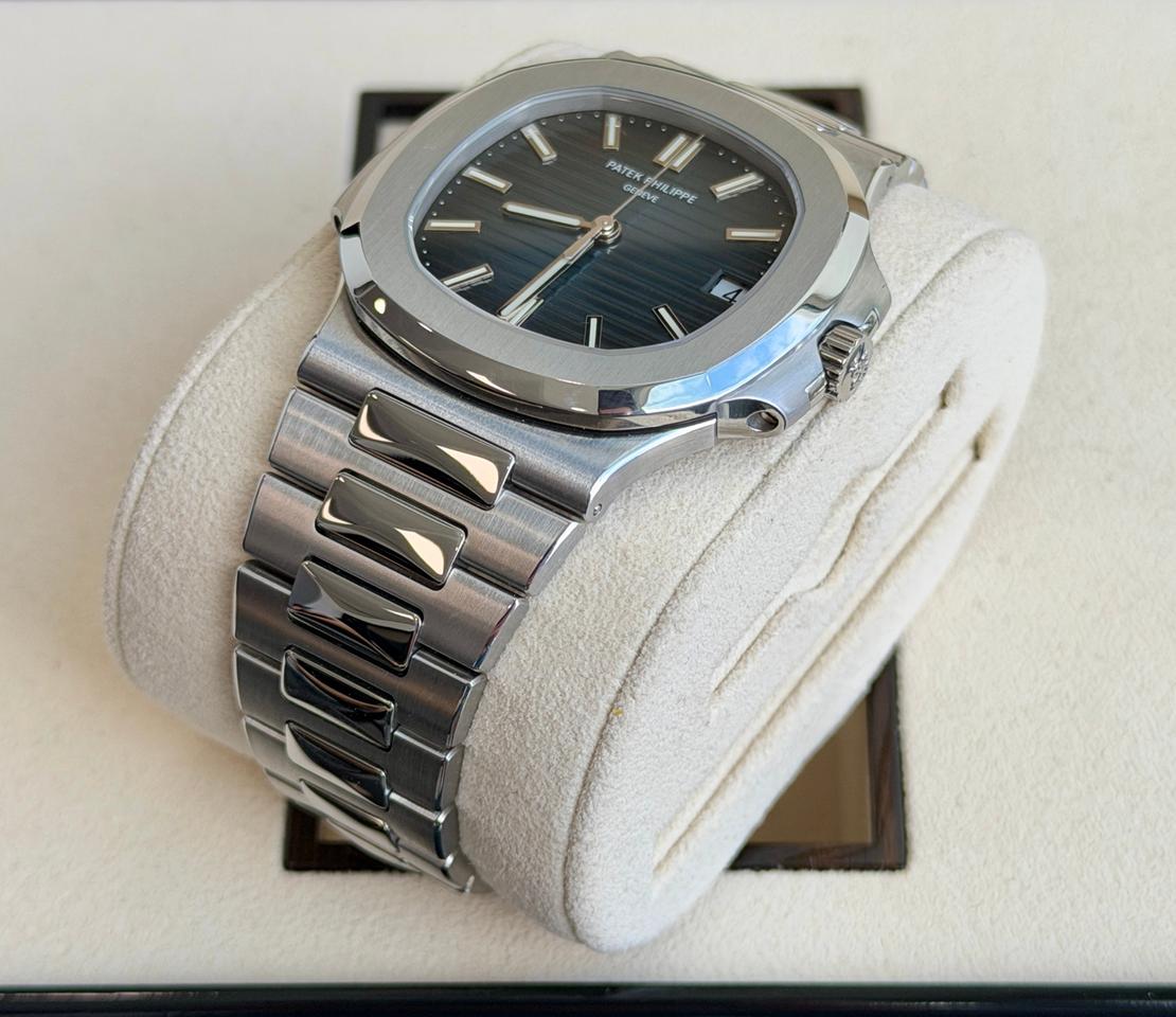 PATEK PHILIPPE NAUTILUS BLUE DIAL