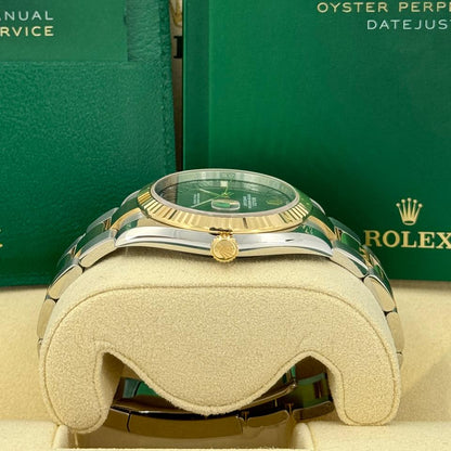 ROLEX DATEJUST OYSTER WIMBLEDON GOLD