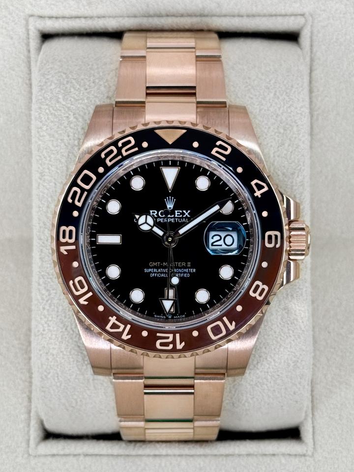 ROLEX GMT MASTER II "ROOT-BEER" ROSE'