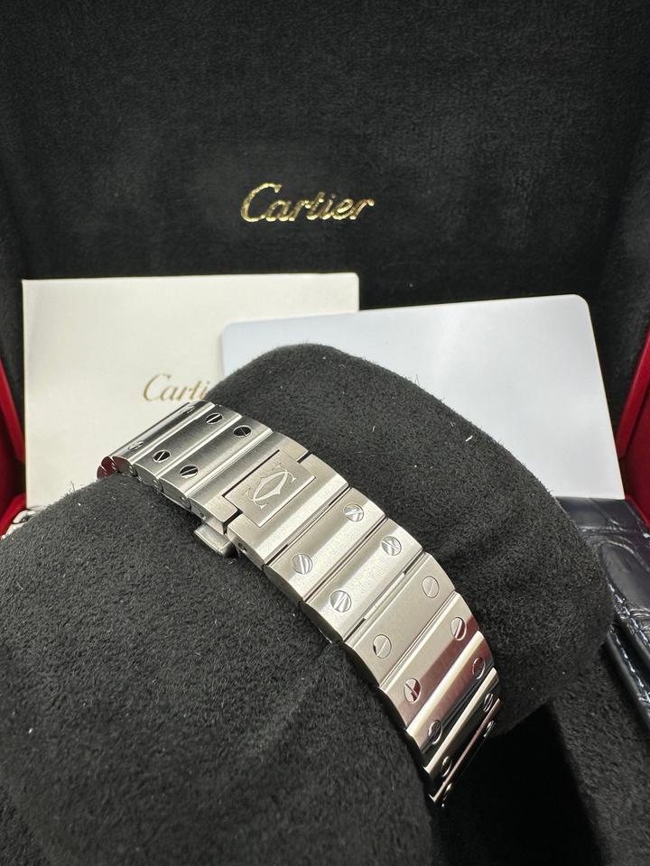 CARTIER SANTOS BLU DIAL