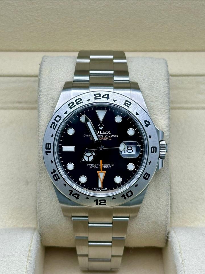 ROLEX EXPLORER II DATE NERO