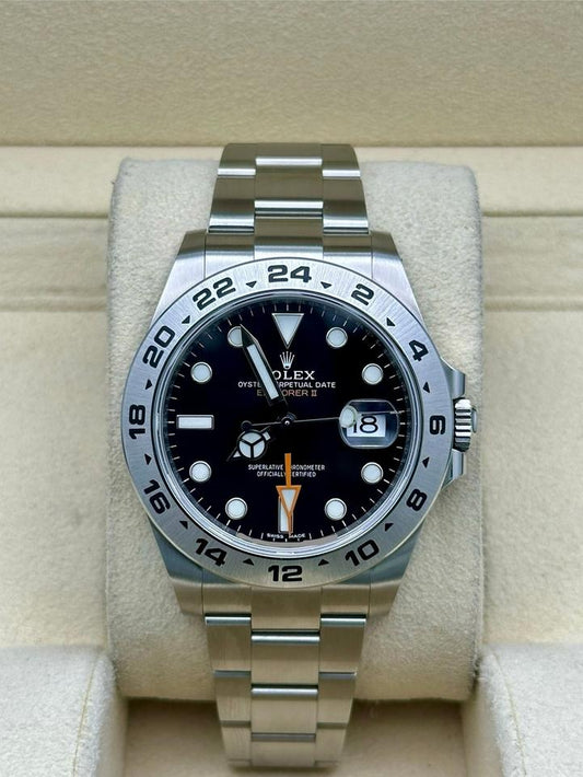 ROLEX EXPLORER II DATE NERO