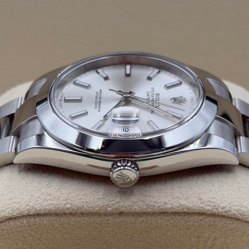 ROLEX DATEJUST OYSTER SILVER DIAL
