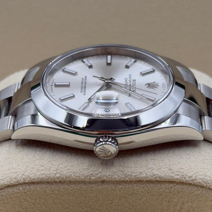 ROLEX DATEJUST OYSTER SILVER DIAL