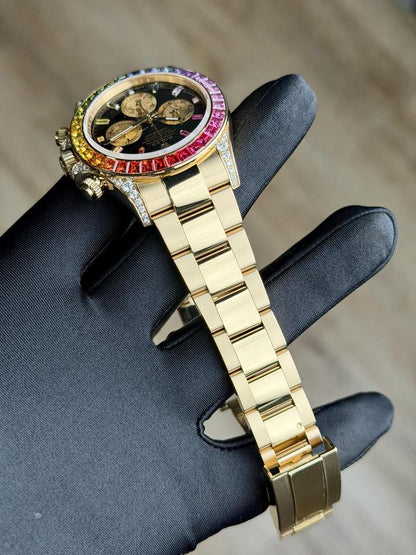 ROLEX DAYTONA GOLD RAINBOW
