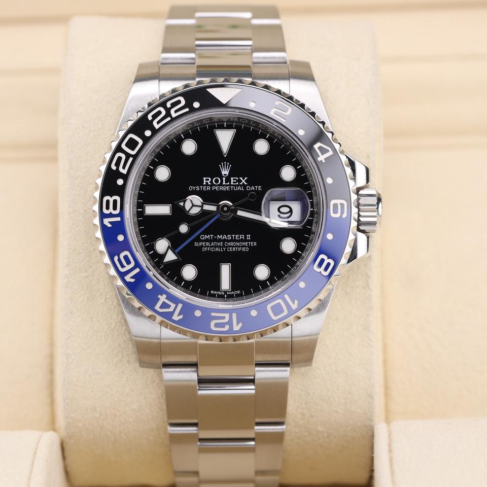 ROLEX GMT MASTER II BATMAN