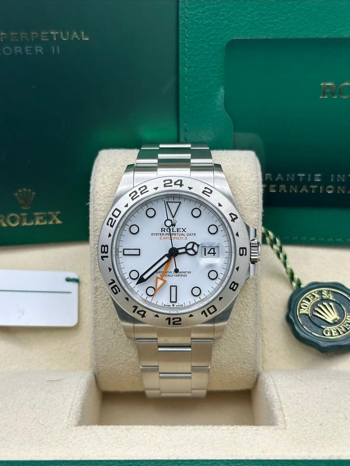 ROLEX EXPLORER II DATE BIANCO