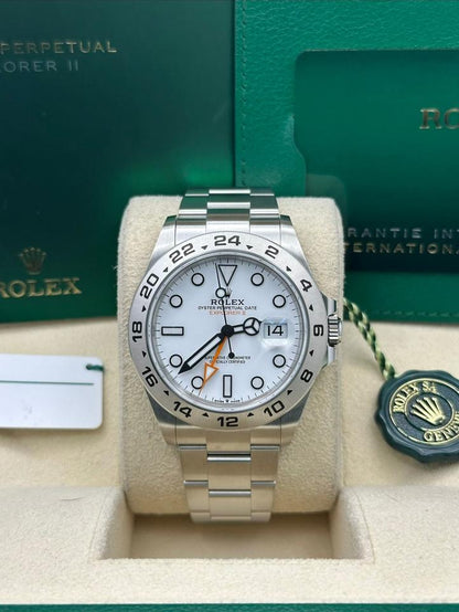 ROLEX EXPLORER II DATE BIANCO