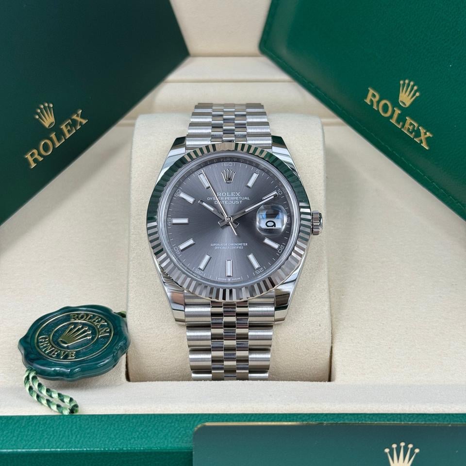 ROLEX DATEJUST JUBILEE GRIGIO
