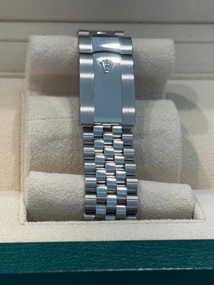 ROLEX DATEJUST JUBILEE VERDE GHIERA LISCIA