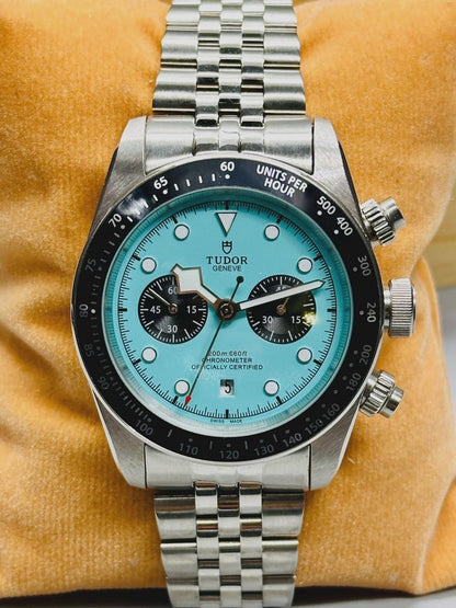TUDOR BLACK BAY FLAMINGO BLU